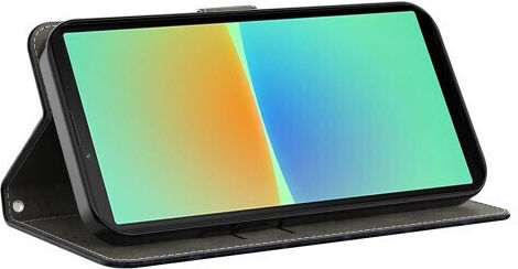 Suport Vizualizare Față Wallet Piele Multicolor (Xperia 10 IV)