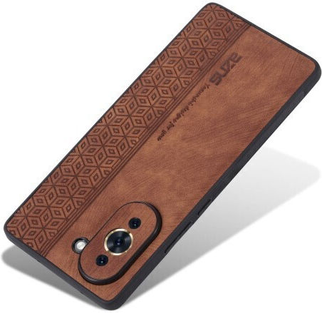 Azns Back Cover Πλαστικό / Δερμάτινο Καφέ (Huawei Nova 10) 660110342A