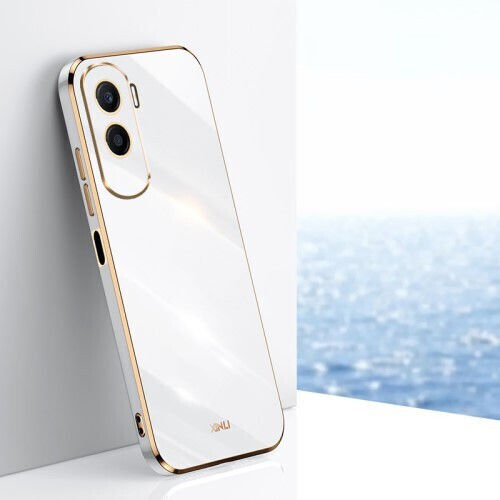 Xinli Umschlag Rückseite Silikon Gold (Ehre 90 Lite)
