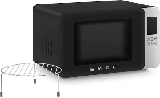 Smeg Collezione Микровълнова фурна с грил 29 л Черна