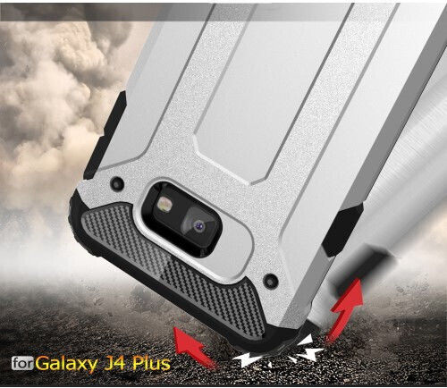 Hurtel Back Cover Πλαστικό Χρυσό (Galaxy J4+)