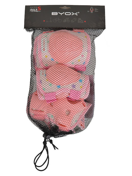 Byox Детски Подложки за колене за Rollers Розови
