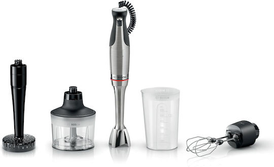 Bosch Ръчен блендер с пластмасова пръчка 1500W сребрист