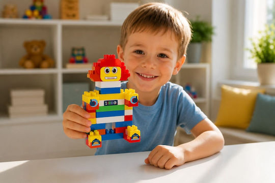 Hashtag Toys Cuburi de construit Mini Blocks 5 pentru 3+ Ani