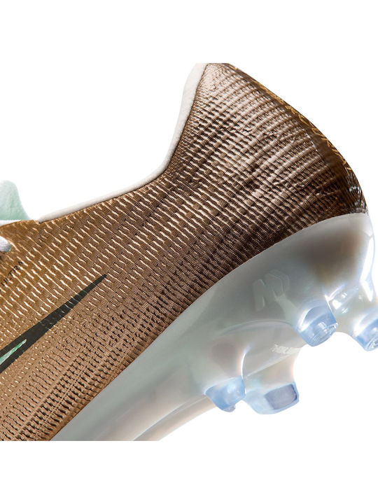 Nike Mercurial Superfly 11 Elite 'Kylian Mbappé' AG Футболни обувки с Бутони Металически Златист / Зелен Блясък