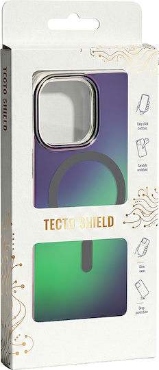 Shield Rückseite Umschlag aus Silikon / Kunststoff Grau für iPhone 17 Pro