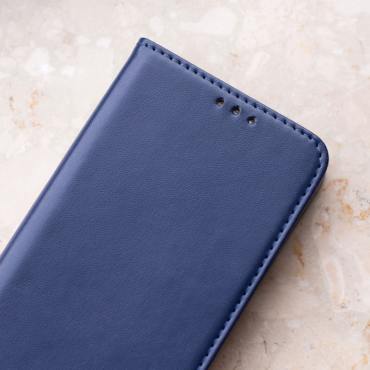 Smart Silicone Book Navy Blue Case Oppo Reno15 F