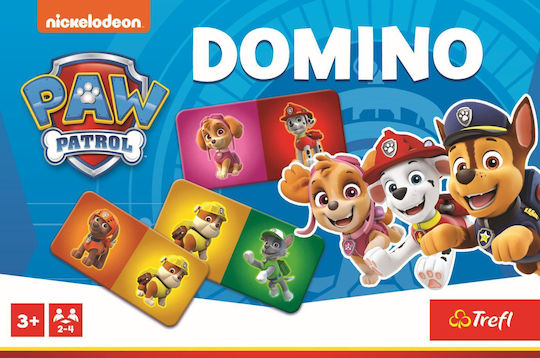 Επιτραπέζιο Παιχνίδι Mini Domino Game Paw Patrol για 2-4 Παίκτες 3+ Ετών Trefl