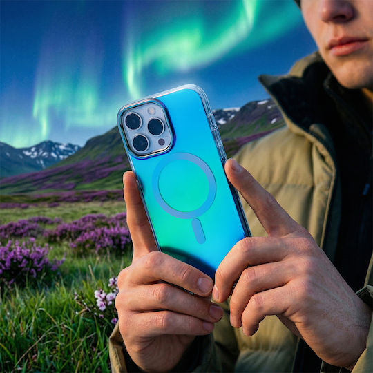 Shield Back Cover Silicone / Plastic Blue (iPhone 16 Pro Max)