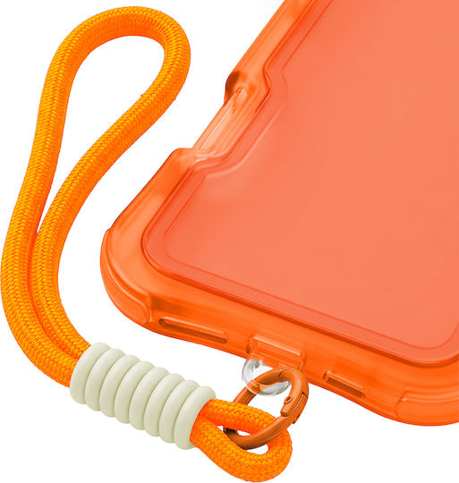 Silikon Rückseitenhülle Orange für iPhone 13