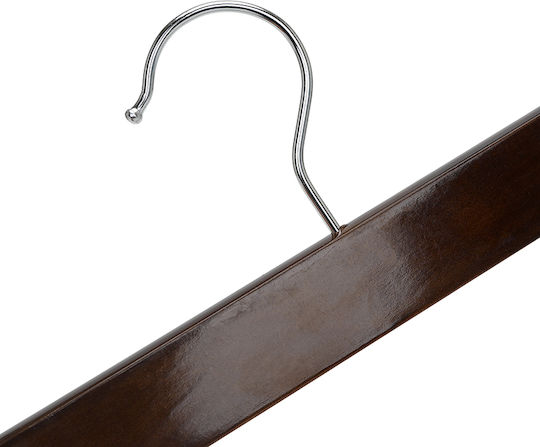 Humero Clothes Hanger for Pants Wooden 50 Pieces