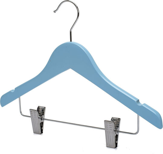 UnicUtil Cârlig de Dulap pentru Pantaloni Lemn Albastru UUUM36X50 50 Bucăți UnicUtil Cârlig de Dulap pentru Pantaloni Lemn Albastru UUUM36X50 50 Bucăți