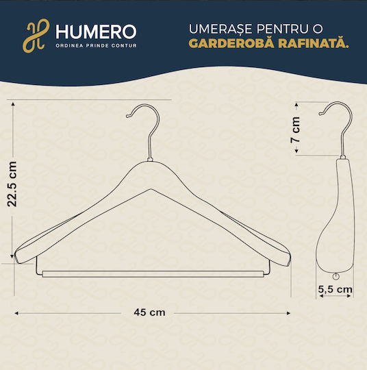 Humero Дървени Кафяви 20бр