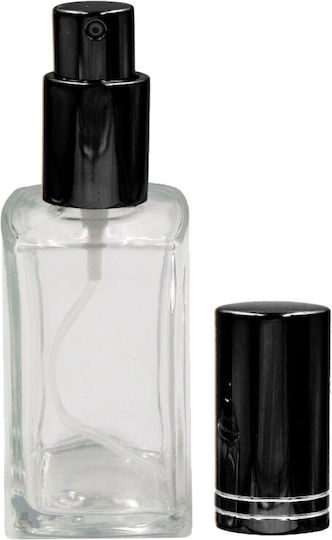 Sticlă De Parfum Zamo Cu Pulverizator Capac Negru Capacitate 50 Ml