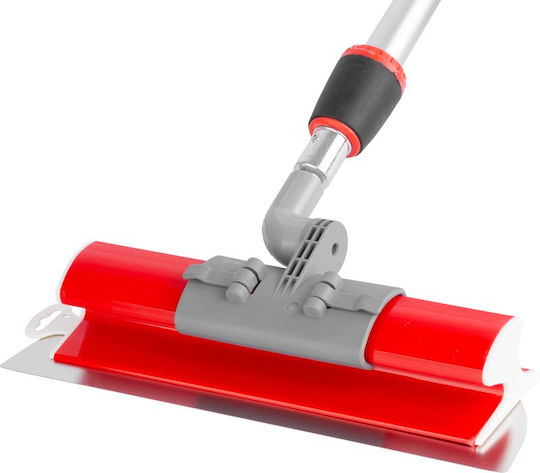 Set 3 Spatule Profesionale Pentru Glet Oțel Inoxidabil 25 Cm 40 Cm 60 Cm Grosimea Lamei 0,3 Mm Mâner Extensibil 0,8-1,4 M