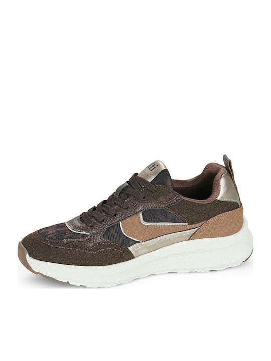 Γυναικεία Sneakers Καφέ
