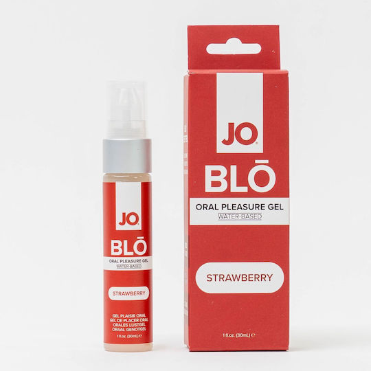 System Jo Pleasure Λιπαντικό Gel Strawberry 30ml