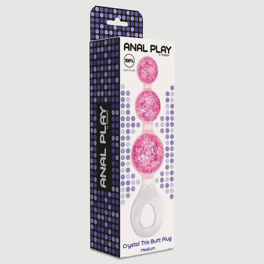 ToyJoy Πρωκτική Σφήνα Medium Ροζ