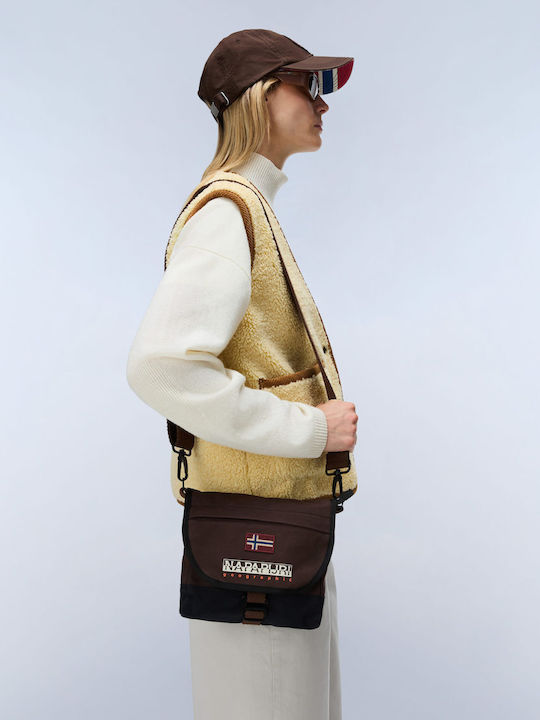 Men's Brown Messenger Bag