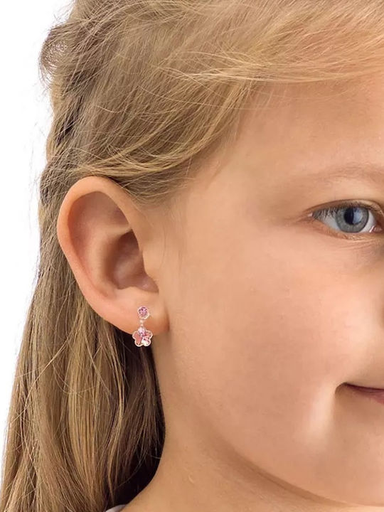 Blomdahl Purple Earrings APS0257