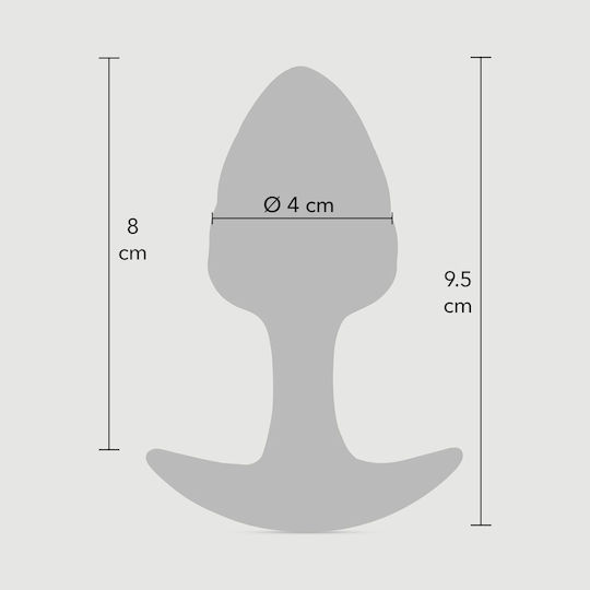 ToyJoy Πρωκτική Σφήνα Medium Μωβ
