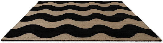 Marimekko Lokki 133905 Covor Handmade Rectangular Negru 140x200cm
