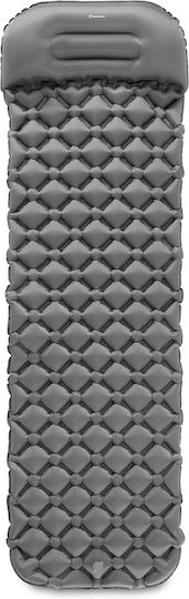 HyperMotion Единично Къмпинг Матрак 190x56cm Дебелина 5.5cm Сив