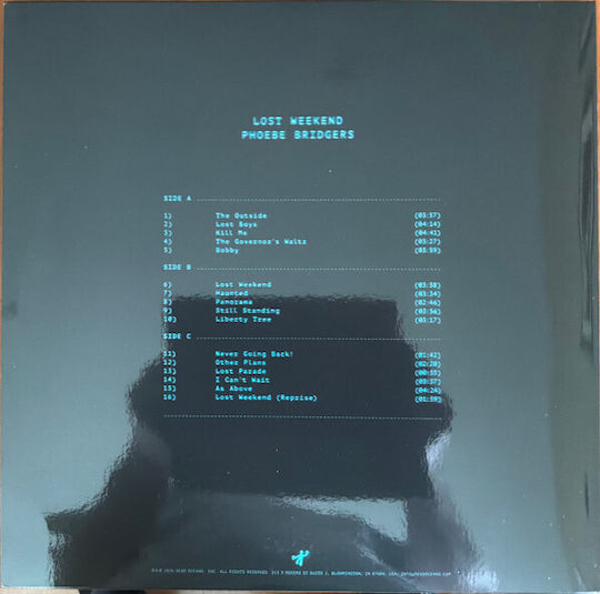 Phoebe Bridgers Lost Weekend 2 Vinyl