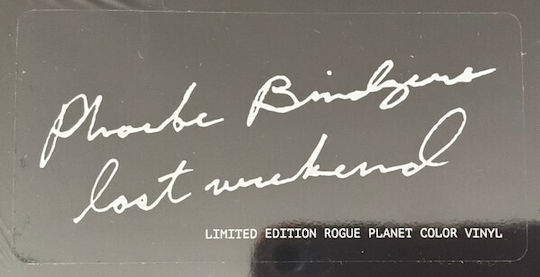 Phoebe Bridgers Lost Weekend 2 Vinyl