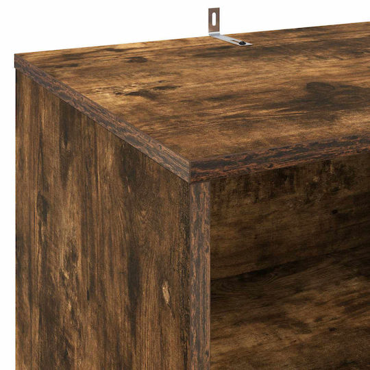 vidaXL Мебел Hi-Fi Кафяв 39.5x47x74.5cm