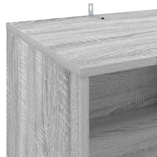 vidaXL Έπιπλο Hi-Fi Γκρι 39.5x47x74.5cm