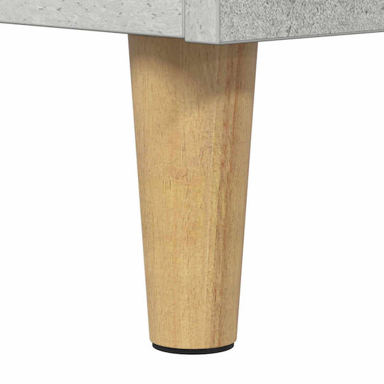 vidaXL Hi-Fi Furniture Grey 39.5x47x74.5cm