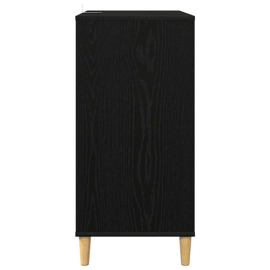 vidaXL Έπιπλο Hi-Fi Μαύρο 39.5x71x83cm