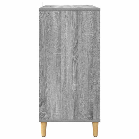 vidaXL Hi-Fi Furniture Grey 39.5x71x83cm