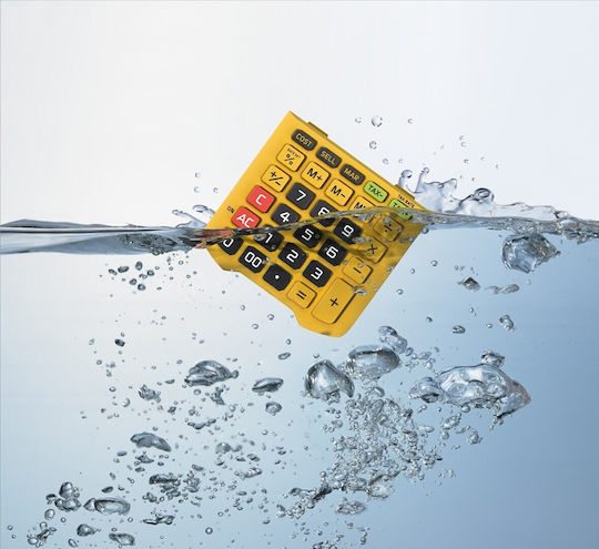 Casio Джобен калкулатор в Черен Цвят