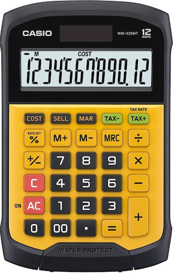 Casio Джобен калкулатор в Черен Цвят