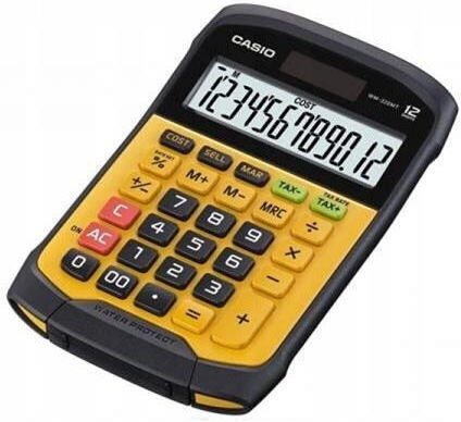 Casio Джобен калкулатор в Черен Цвят
