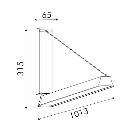 Aca Waterproof Linear LED Light 24W 3000K 5x8.8cm Aca Waterproof Linear LED Light 24W 3000K 5x8.8cm