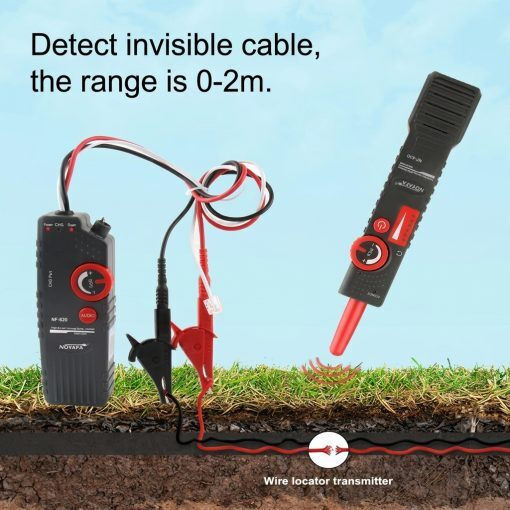 Noyafa N03NF-820 Detector Cables using Clips