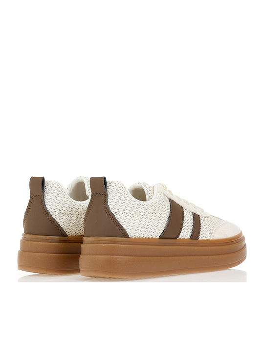 Damen Sneakers Beige