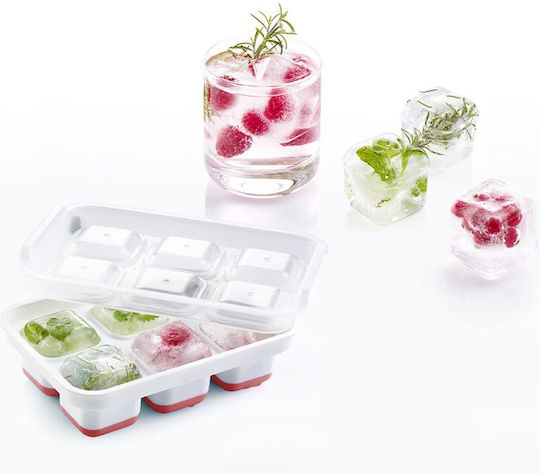 Westmark Formă pentru cuburi de gheață din plastic cu capac 52322270