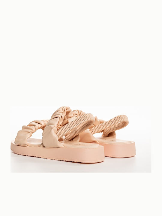 Sandale Tip Pantof Roz