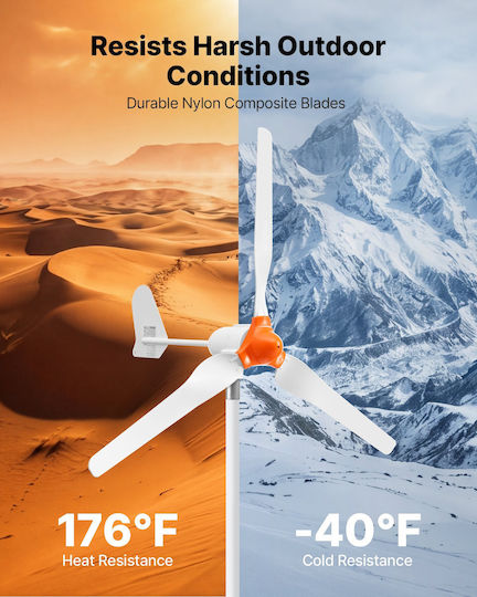 Vevor Wind Turbine Rated Power 1000W FSSFLWLFDJMPND96G001V9