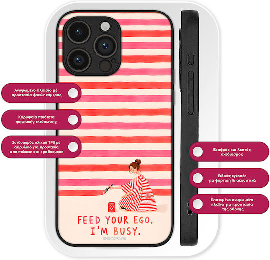 Sonique Stripe Stories Series Motorola Edge 70 Pro 5g Mobile Phone Case Feed Your Ego
