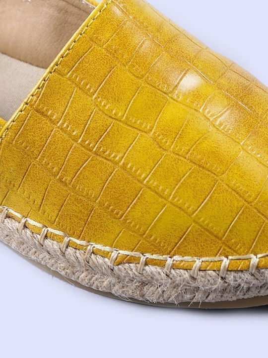 Damen Espadrilles in Gelbe Farbe