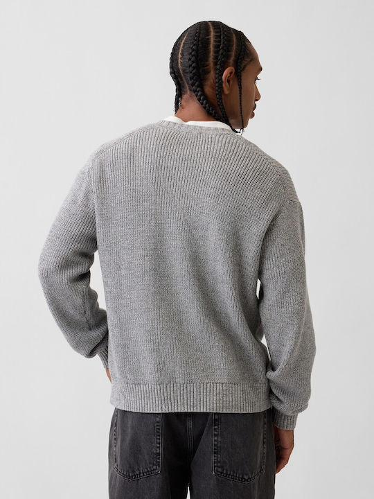 Herrenblusen Light Grau Marl