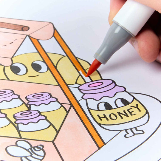 Omy Smooth Ink Алкохолни Маркери Комплект 9 бр