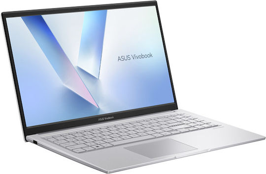 Vivobook 15 X1504MA-BQ014W 15.6" IPS FHD (Core 5-320/8GB/512GB SSD/W11 Home) Cool Silver (GR Keyboard)