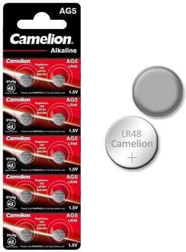 Camelion AG5 Алкални Батерии За часовници LR48 1.5V 10бр