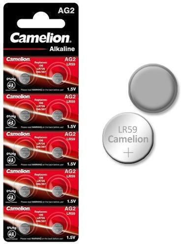 Camelion AG2 Batterien Alkalisch für Uhren LR59 1.5V 10Stück